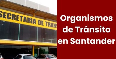 Organismos de Tránsito en Santander